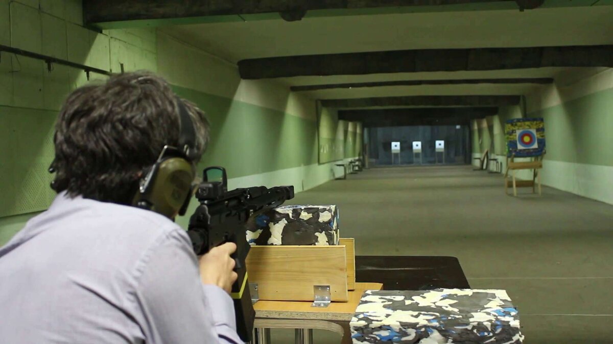 Современный тир (колонии до сих пор живы, сменились обитатели - новое поколение)