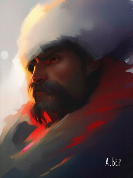 Александр Бер. Автопортрет