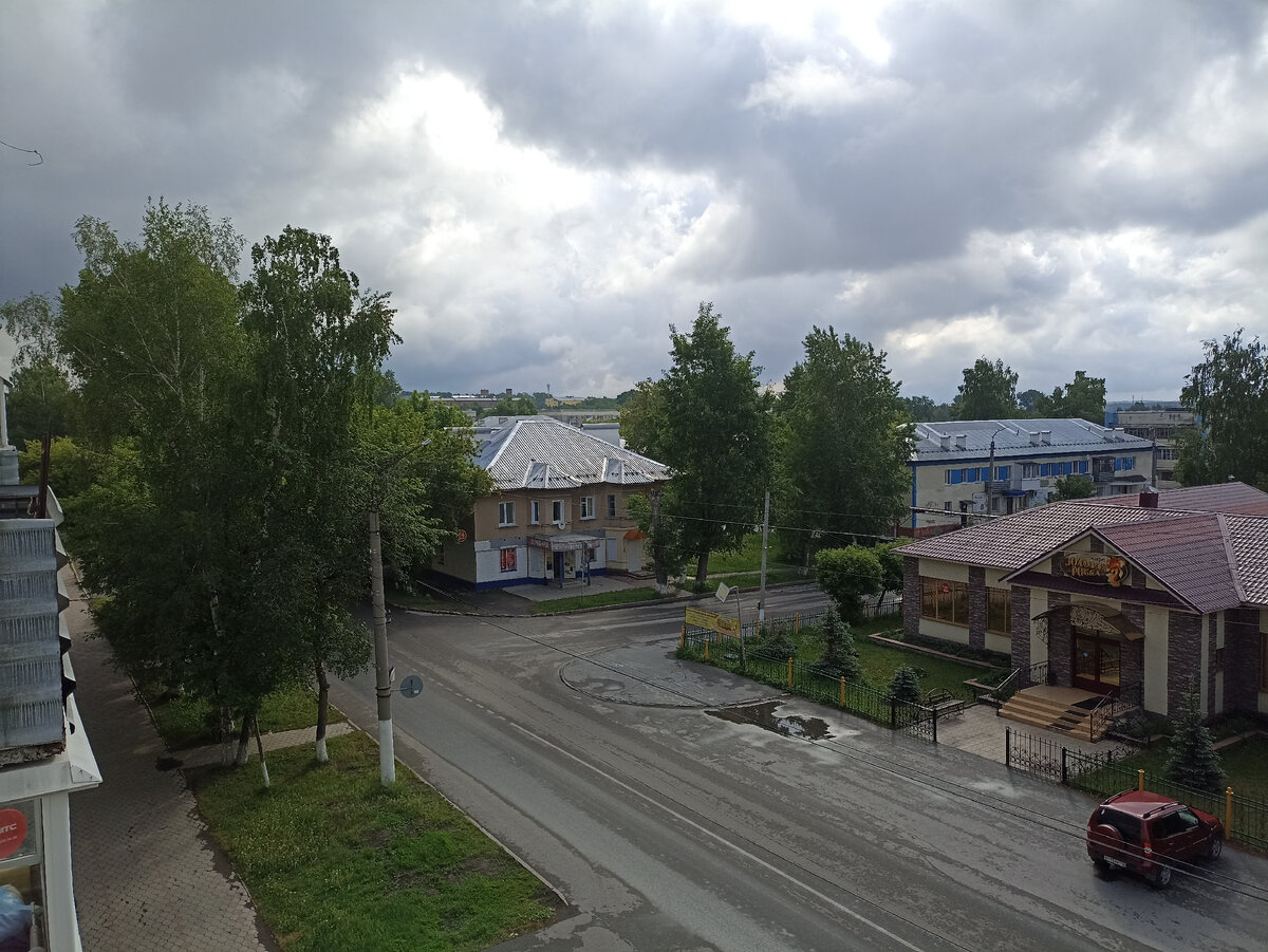 Вид с балкона моего дома