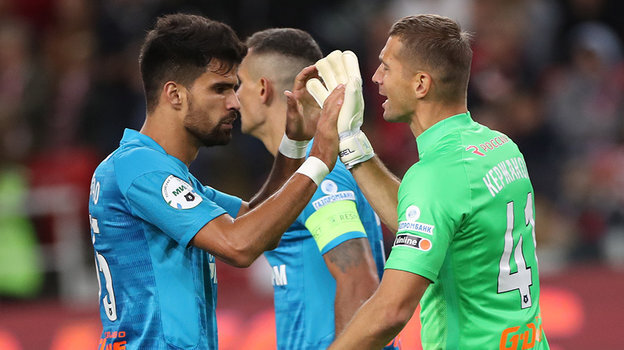    Родригао и Михаил Кержаков.Александр Федоров