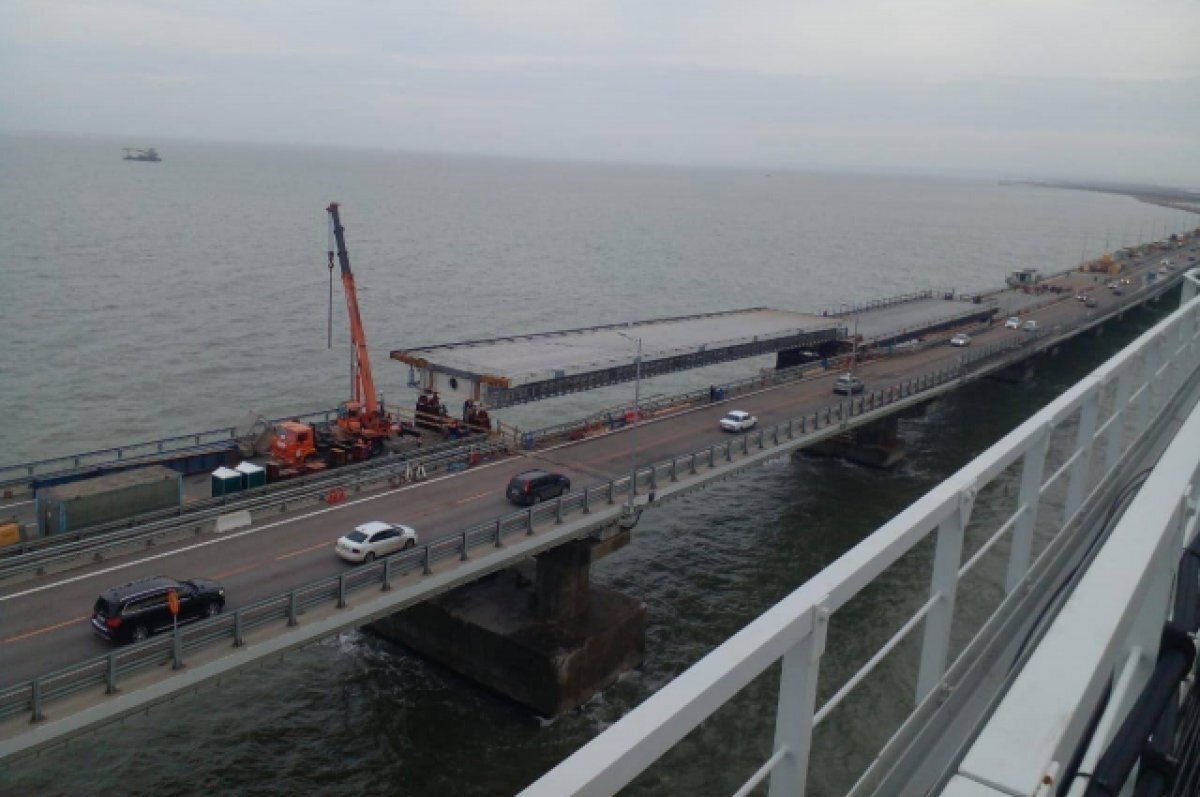    Движение по Крымскому мосту приостановят 30 января