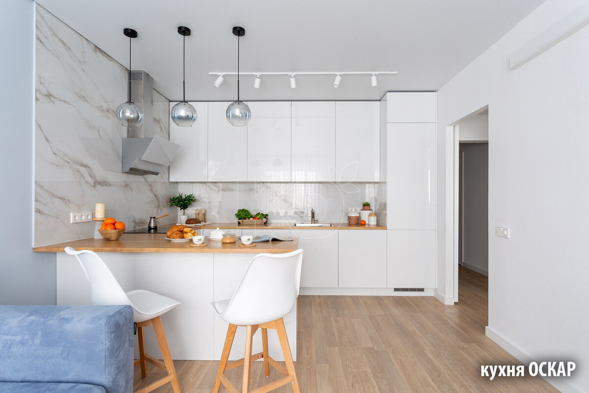 Кухня-гостиная - одна из наиболее распространенных планировок квартир