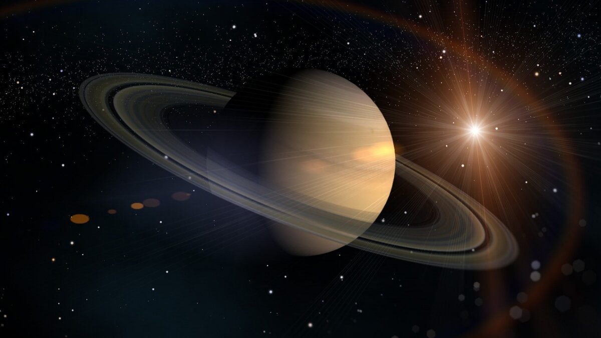 Фото Сатурна на сайте goodfon.ru