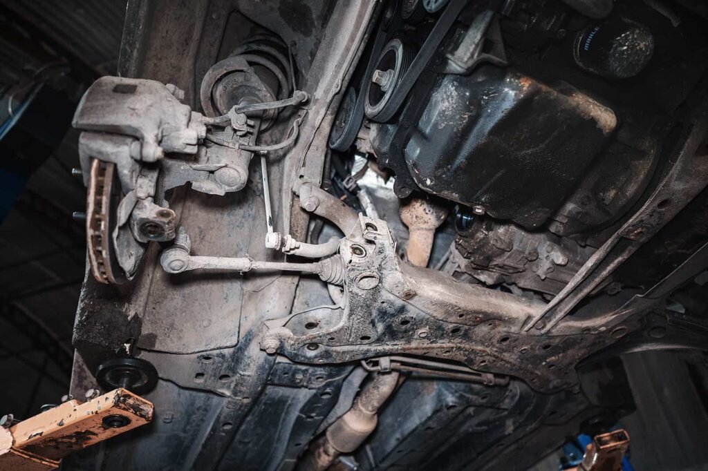 Снимаем правый привод в сборе