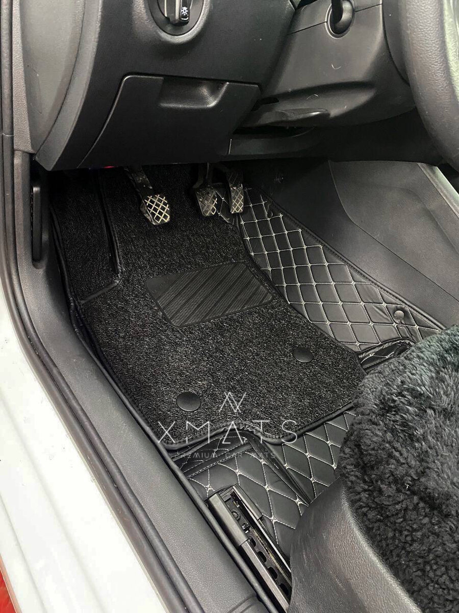 Коврики из экокожи на Skoda Octavia A7