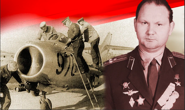 Николай Васильевич Сутягин, советский лётчик-истребитель, лучший советский ас Корейской войны и мировой реактивной истребительной авиации, Герой Советского Союза, генерал-майор авиации. Фото из открытых источников.