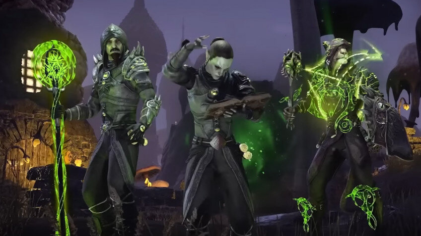    Свежий трейлер The Elder Scrolls Online: Necrom посвятили новому классу Мастер Рун