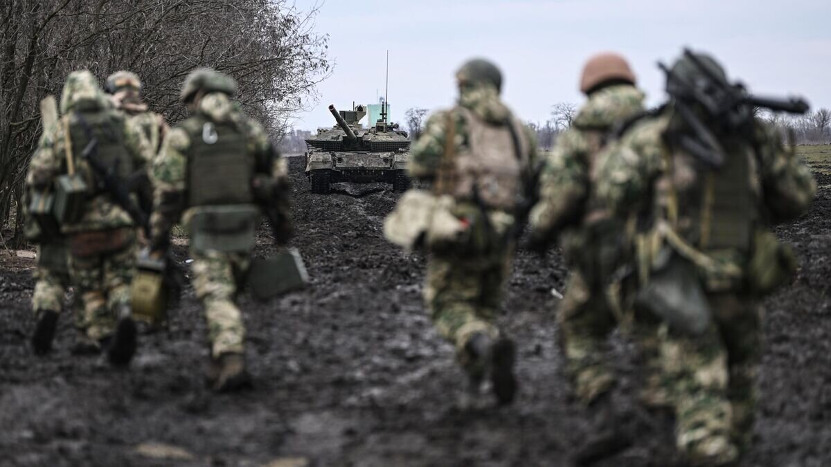    Российские военнослужащие в зоне проведения спецоперации© РИА Новости / Алексей Майшев