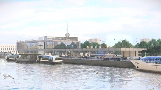    Южный речной вокзал в Москве планируют открыть 22-24 апреля Даниил Шалонников