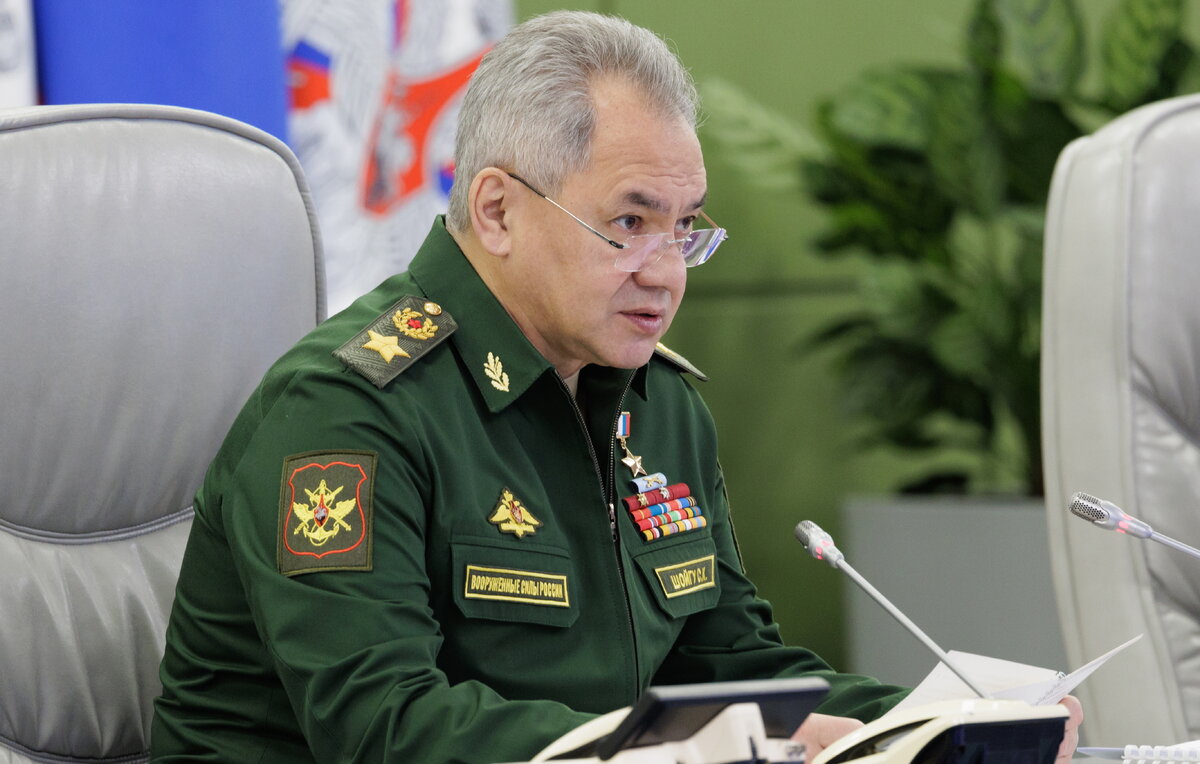    Министр обороны РФ Сергей Шойгу  Вадим Савицкий/Пресс-служба Минобороны РФ/ТАСС