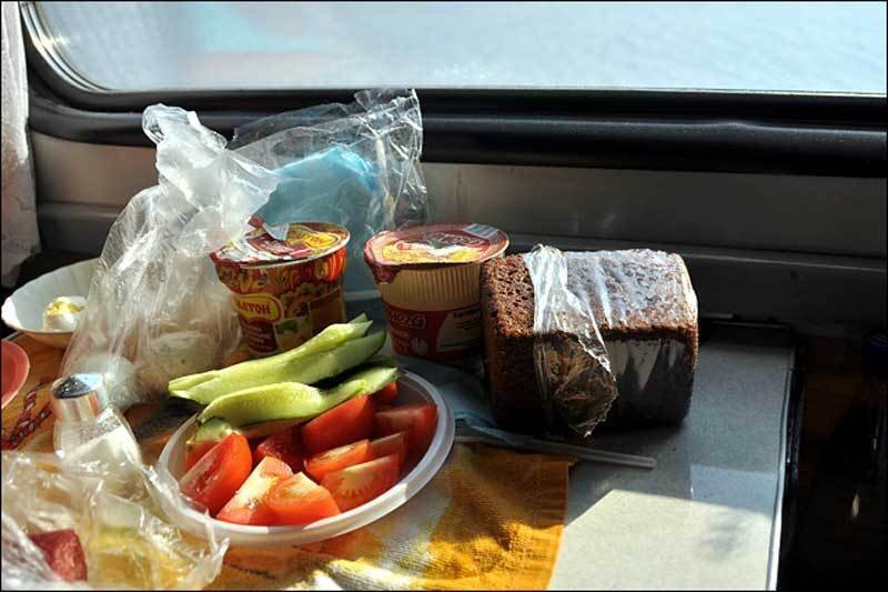 Что можно взять в автобус из еды