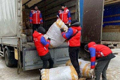    Отправка помощи из Центра помощи мобилизованным и их семьям в Наро-Фоминске ©