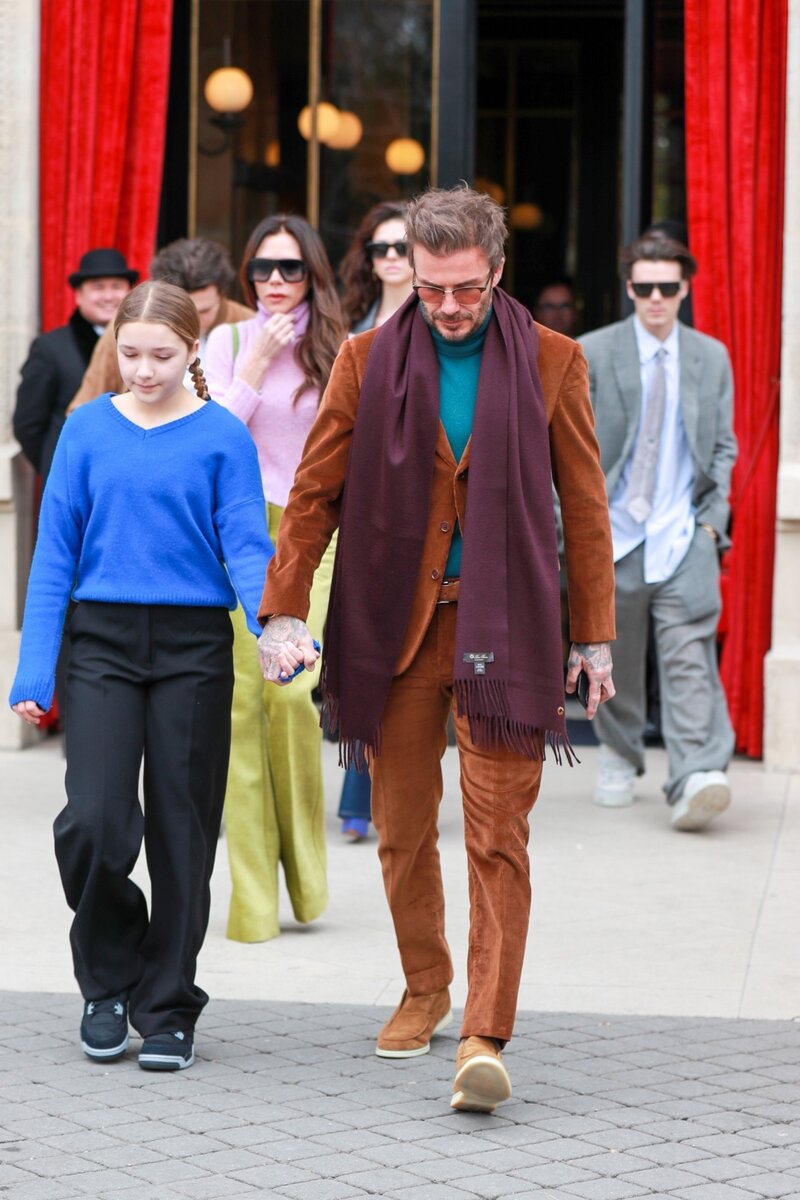    Дэвид Бекхэм с семьейLegion-Media