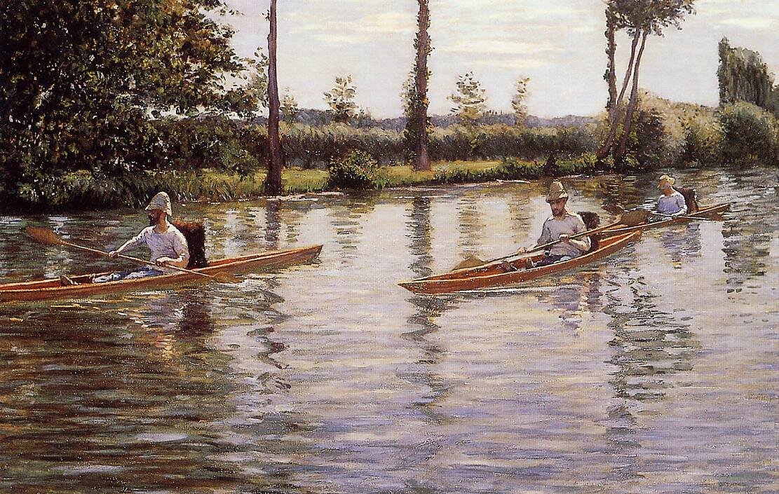 Гюстав Кайботт – Perissoires sur lYerres (также известный как Boating on the Yerres)