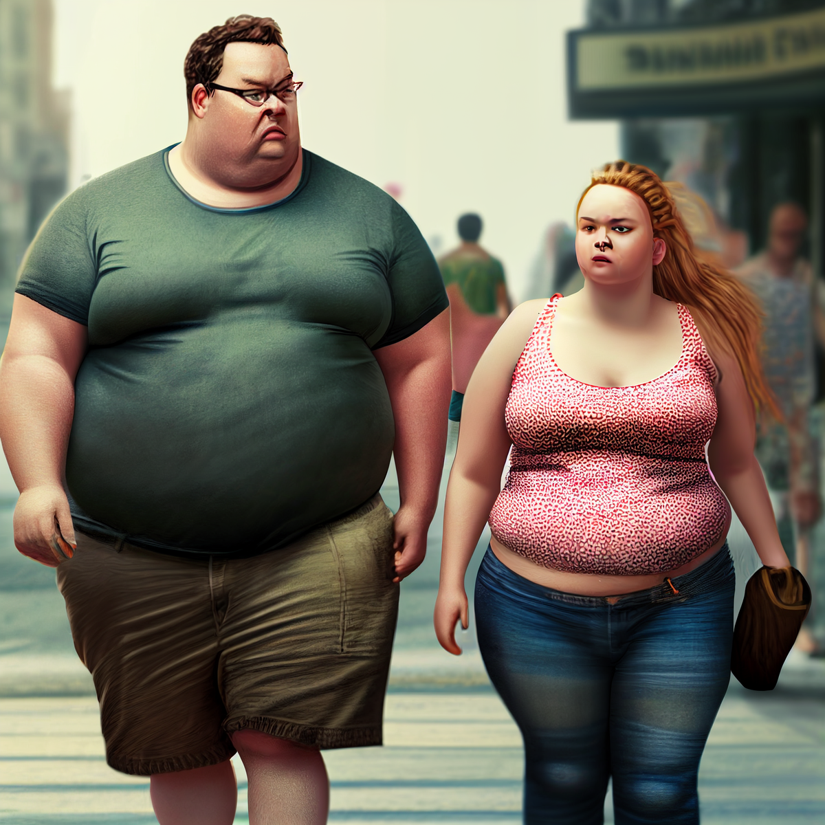 полные люди