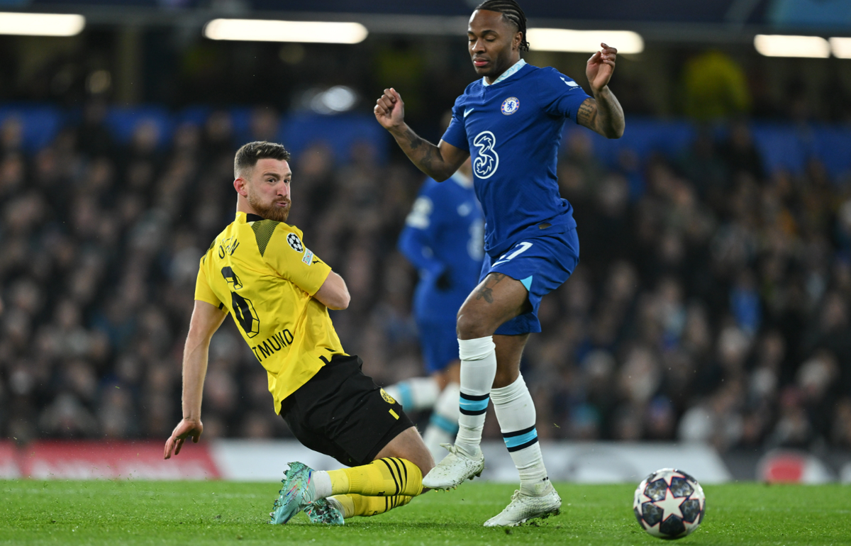 Рахим Стерлинг забил важнейший мяч в ворота "Боруссии". Фото: globallookpress