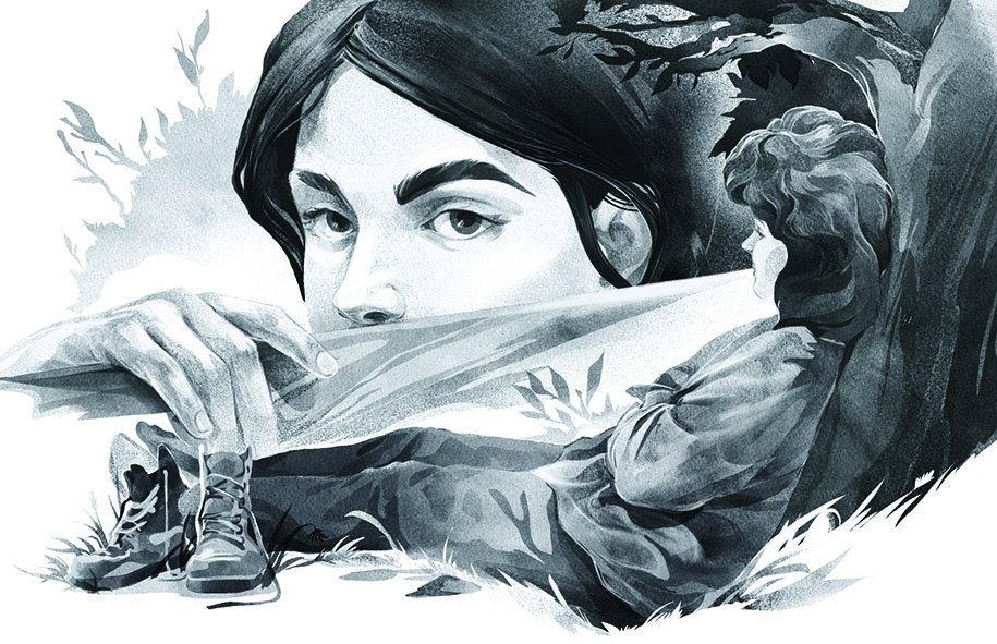 Иллюстрации из книг серии "Послезавтра": "Люди искры"