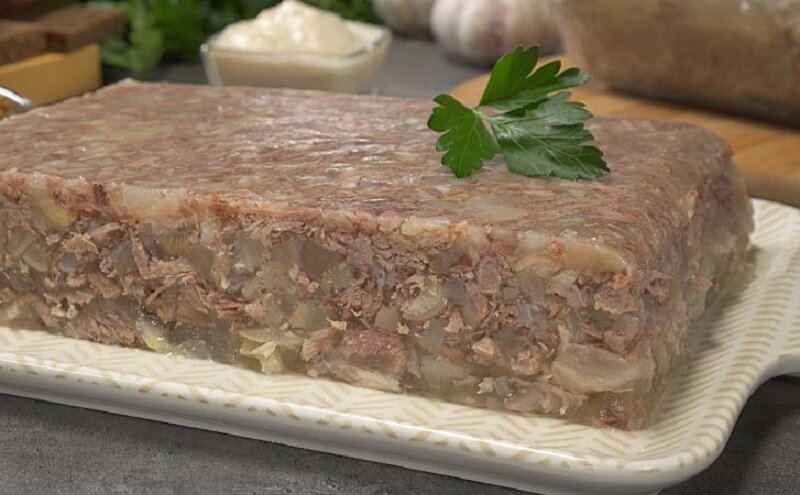 Старинный рецепт русского холодца 