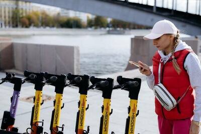    Электросамокаты © Telegram-канал «Дептранс Москвы»