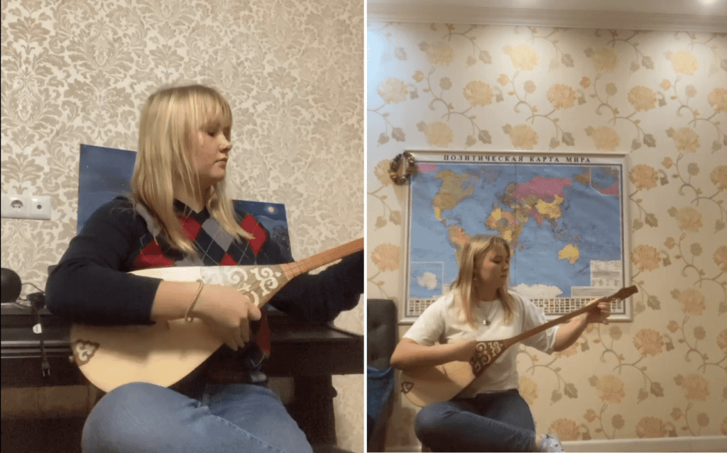    Кадры из видео Жуман Кииков