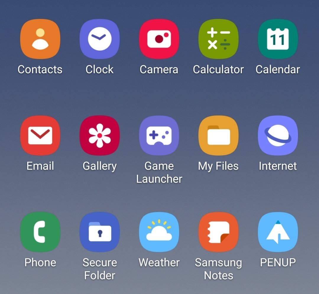Как вернуть значок телефон на главный экран. Samsung Galaxy s9 icons. Иконки приложений Samsung. Значки Samsung Galaxy s10. Samsung Android 10 Samsung icons.