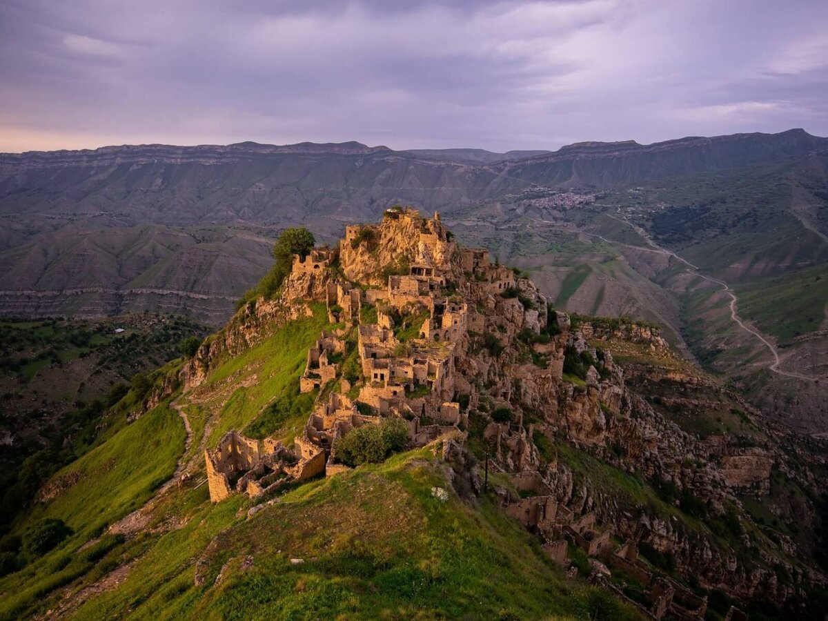 Заброшенное село в дагестане