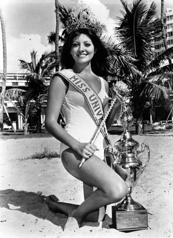 Джорджина Ризк (Мисс Вселенная 1971).