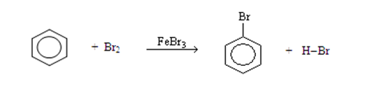 Реакция толуола с бромом. Бромирование бензола механизм реакции. Бромирование бензола реакция. Бензол и бром катализатор бромид железа 3. Бромирование бензола в присутствии катализатора.