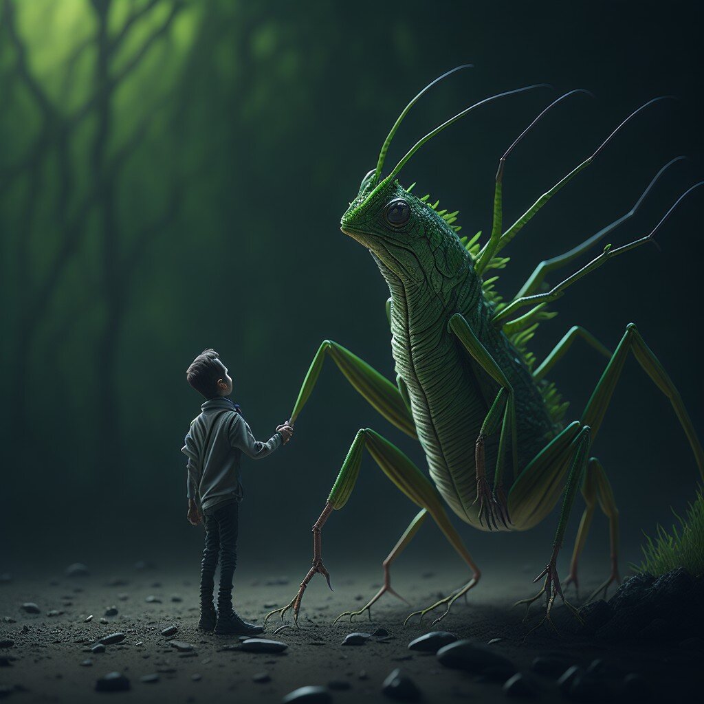 Knee high to a grasshopper