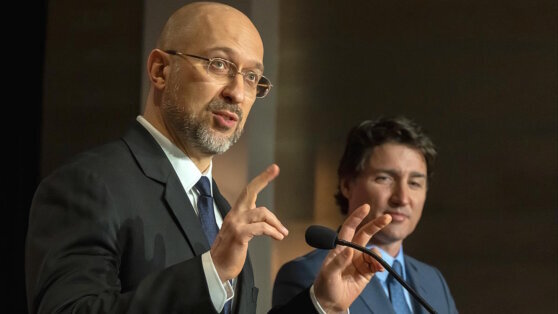    Шмыгаль: Украина и Канада заключат обновленное соглашение о свободной торговле Юлия Шелковенко