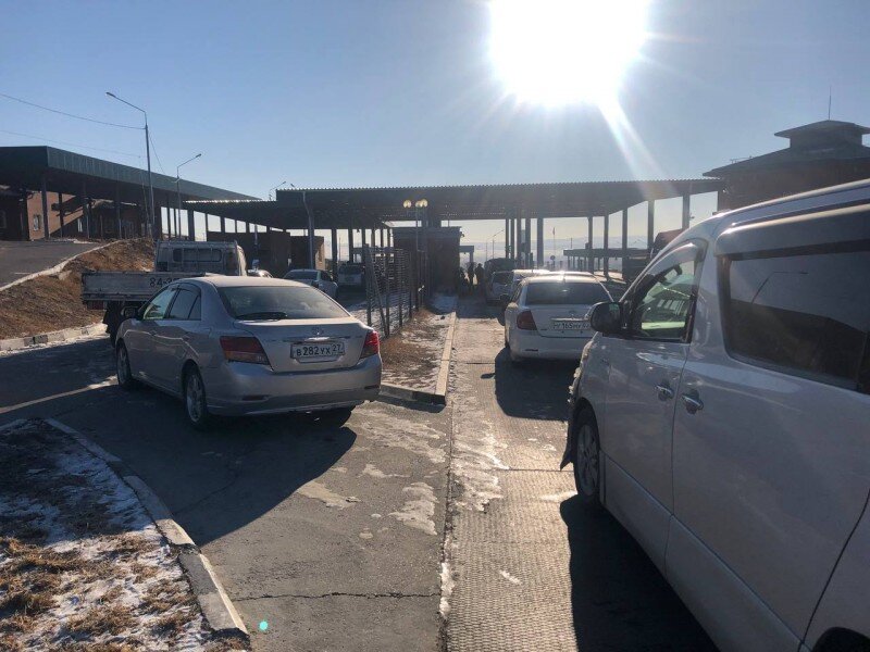 Пограничный контроль со стороны России