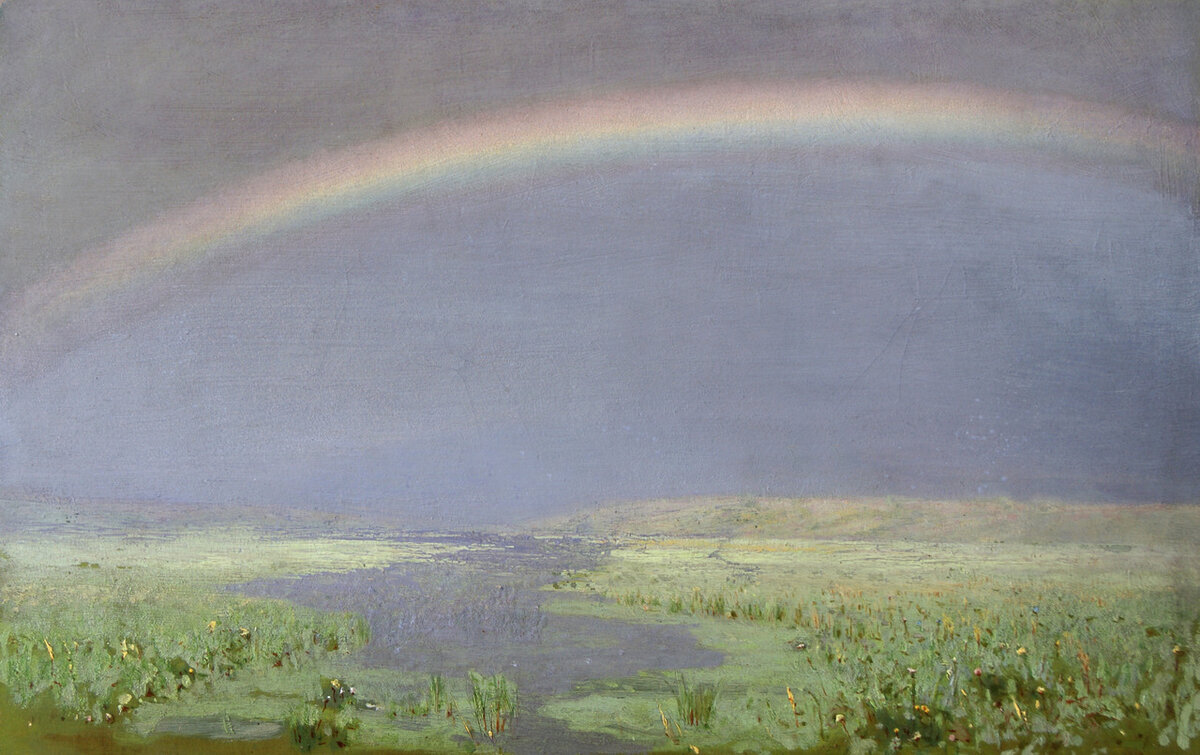 "Радуга", А.И. Куинджи, 1875-1879. Чувашский художественный музей, Чебоксары.