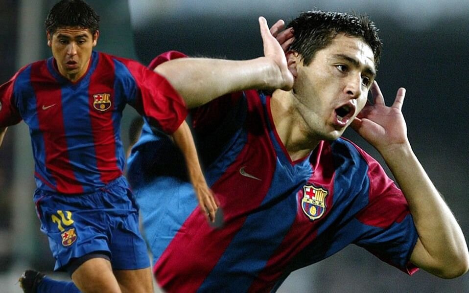 Хуан-Роман Рикельме так и не смог стать основной "десяткой" Барселоны
