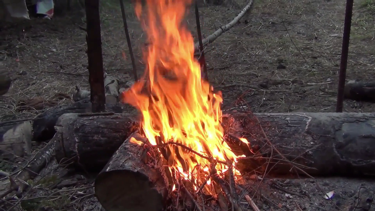 Видео костра