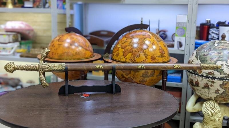 Меч "Ричарда I / Львиное Сердце", в ножнах, 12 век, L=105 см