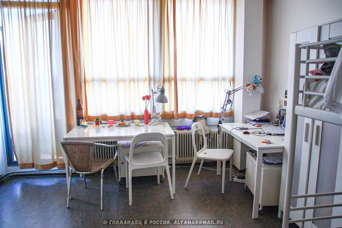 Комната для двух студентов. Фото: из личного архива