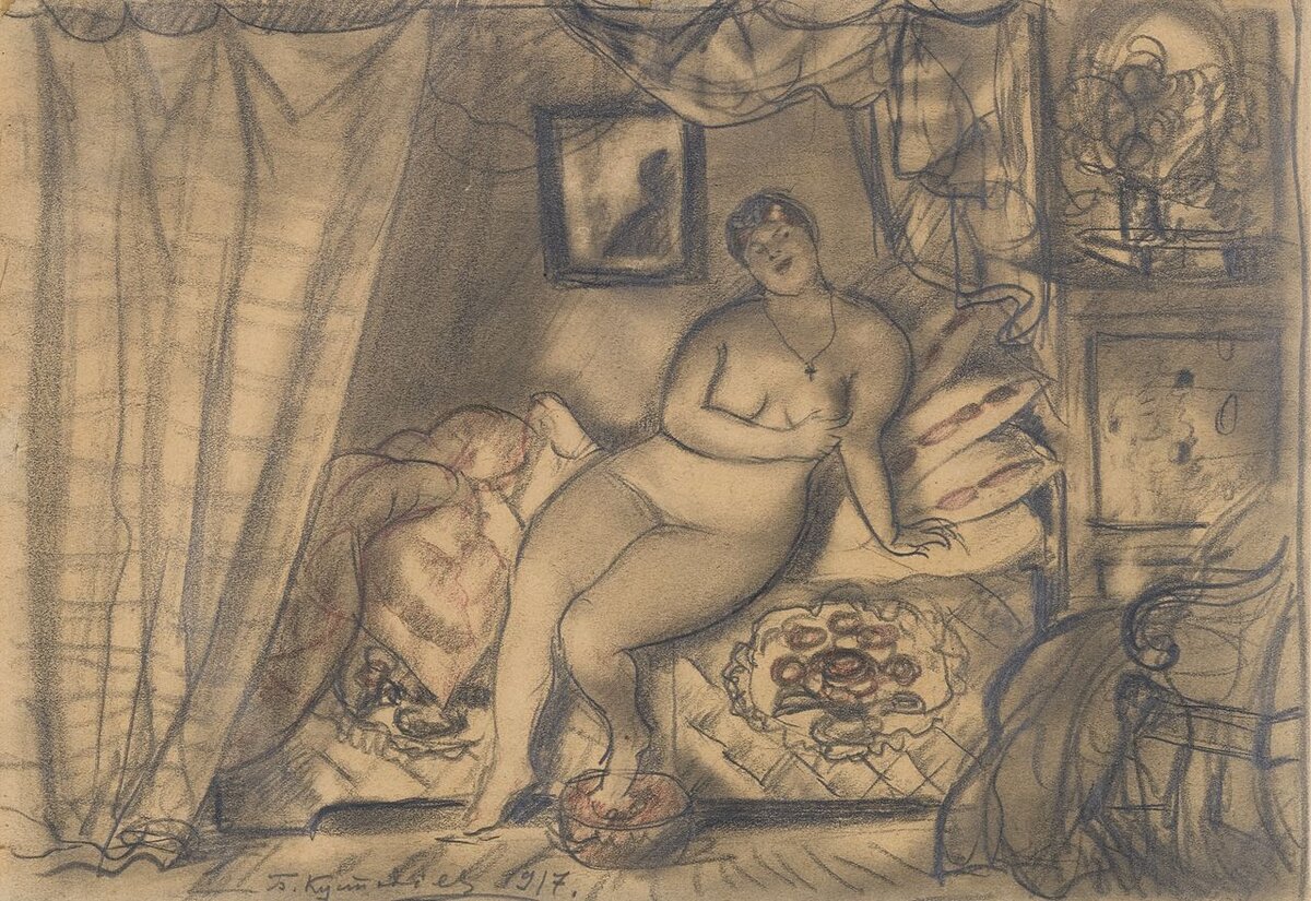 Набросок к картине