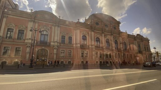 Петербург из окна троллейбуса