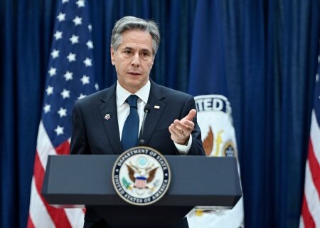    Блинкен связал перспективу переговоров Москвы и Киева с «успешным» наступлением ВСУ