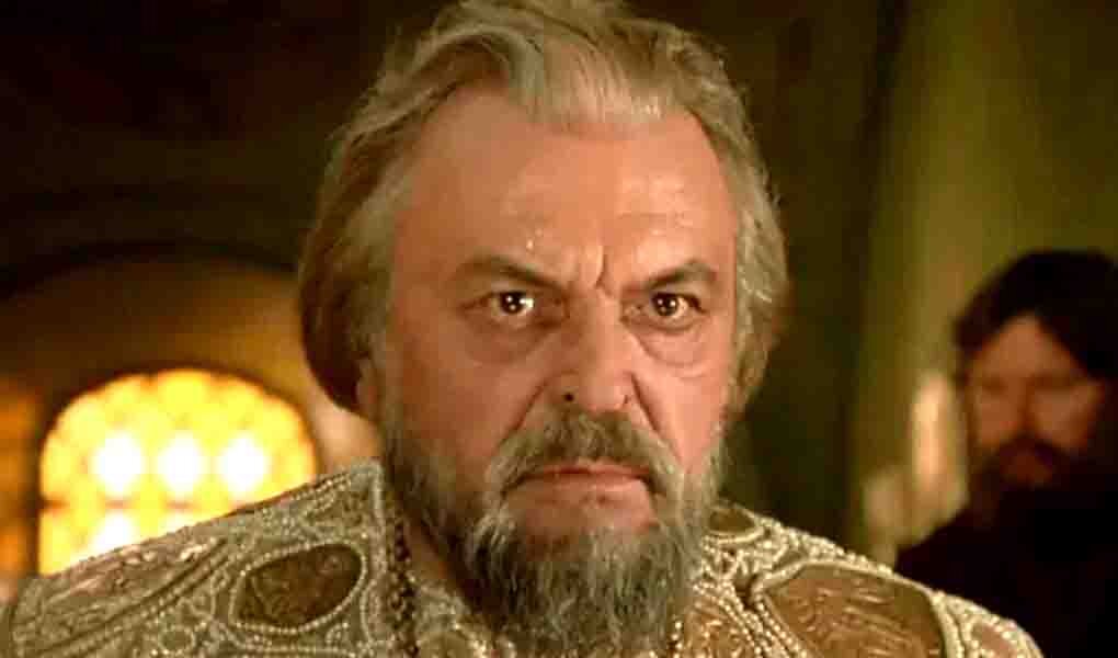 Народный артист СССР Сергей Фёдорович Бондарчук в роли Бориса Годунова