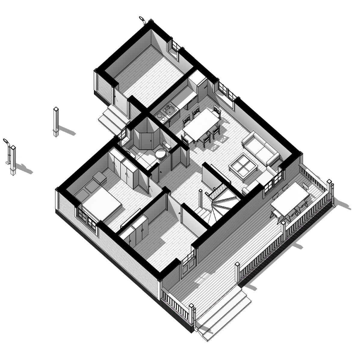 Общий вид 1 эт.