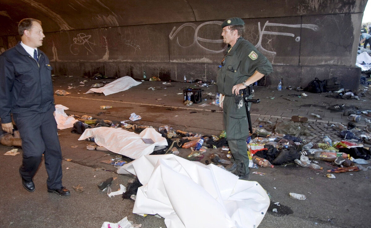  С места трагедии . Фото: неизвестного автора