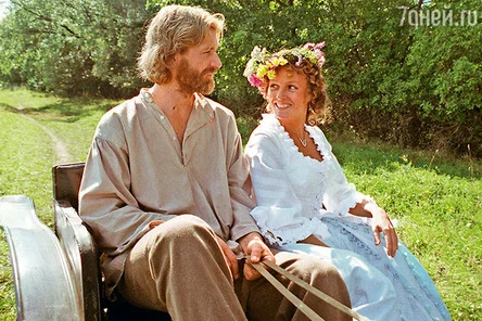 С Александром Абдуловым в фильме «Леди Макбет Мценского уезда». 1989 г. Мосфильм-инфо