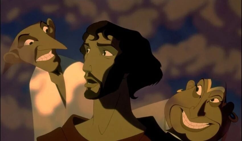 Кадр из м/ф «Принц Египта»