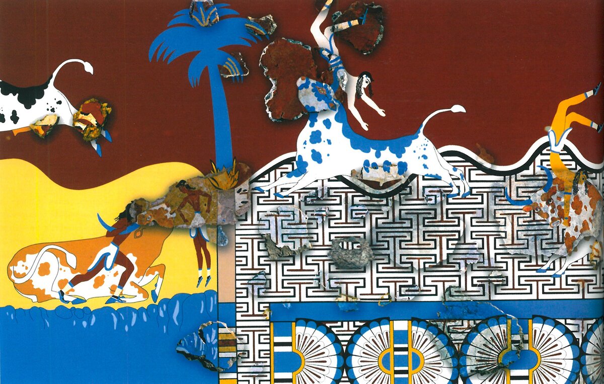 Фреска минойского типа из Авариса