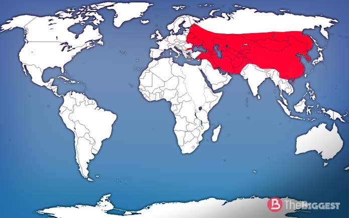 Русское царство. Территория самой большой империи. Территория самой большой империи. Территория самой большой империи. Монгольская империя 1227.