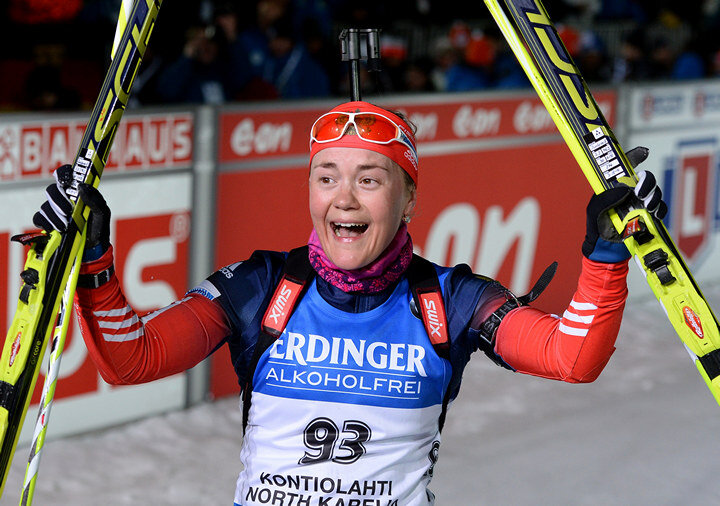 Екатерина после второго золота на Кубке мира. Фото из открытых источников.