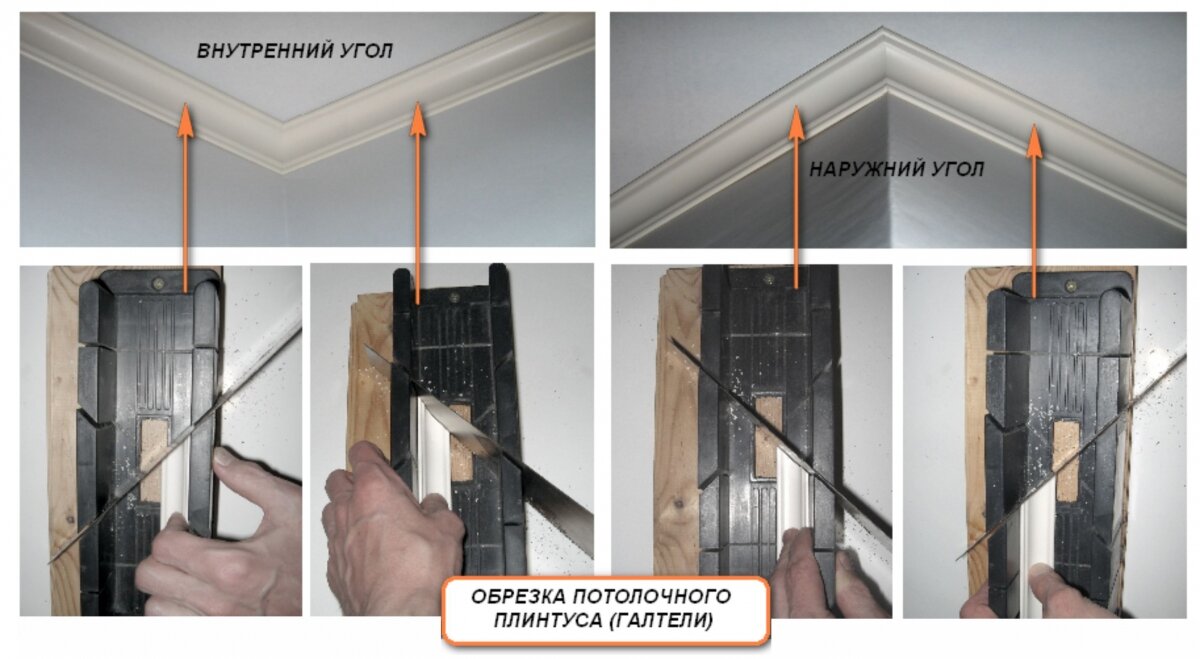 Стык стены и потолка: выбор и монтаж потолочных плинтусов