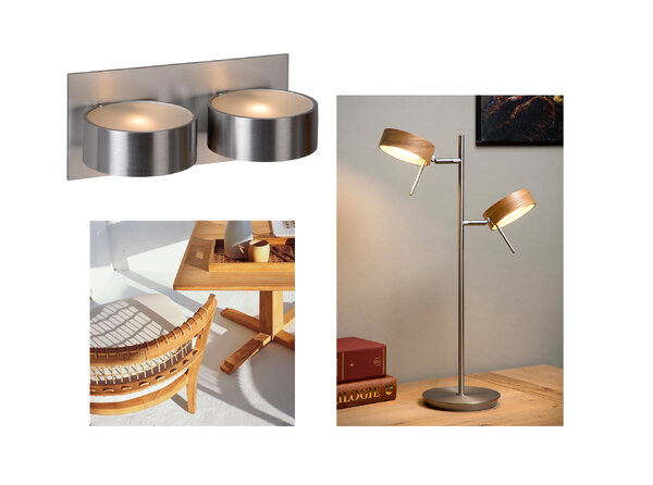 Освещение балкона. Коллаж: дизайнер Татьяна Ляпнева