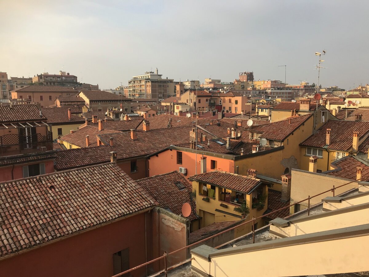 Вид на центр Болоньи